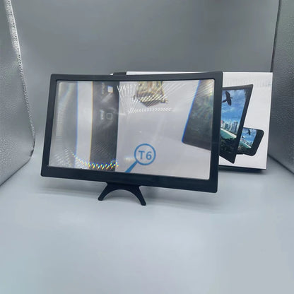 12-Inch HD Smartphone Screen Magnifier with Folding Stand