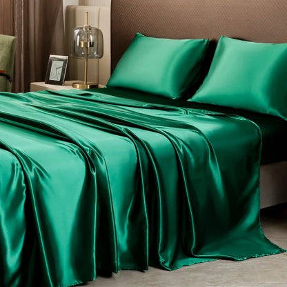 Opulent Satin Bedding Set