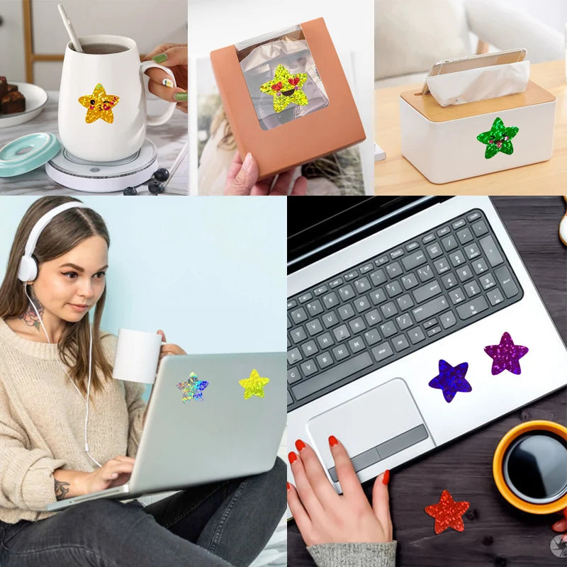 Holographic Star Sticker Roll