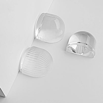 Transparent Self-Adhesive Acrylic Door Stopper