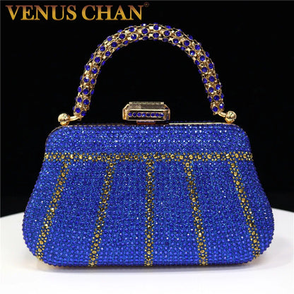 Luxury Rhinestone Evening Clutch Bag