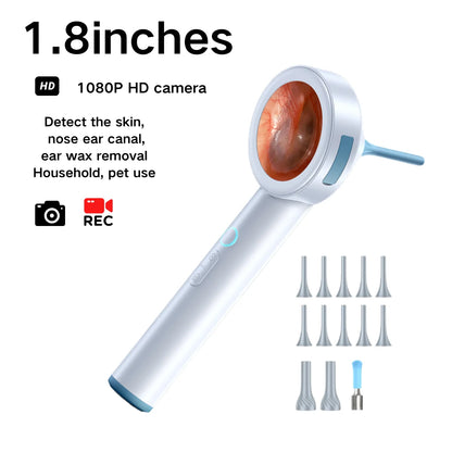 HD Digital Ear Camera Otoscope with Display