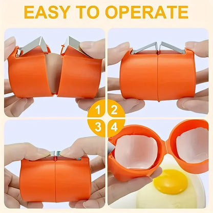 Handheld Egg Shell Opener & Egg Top Cutter