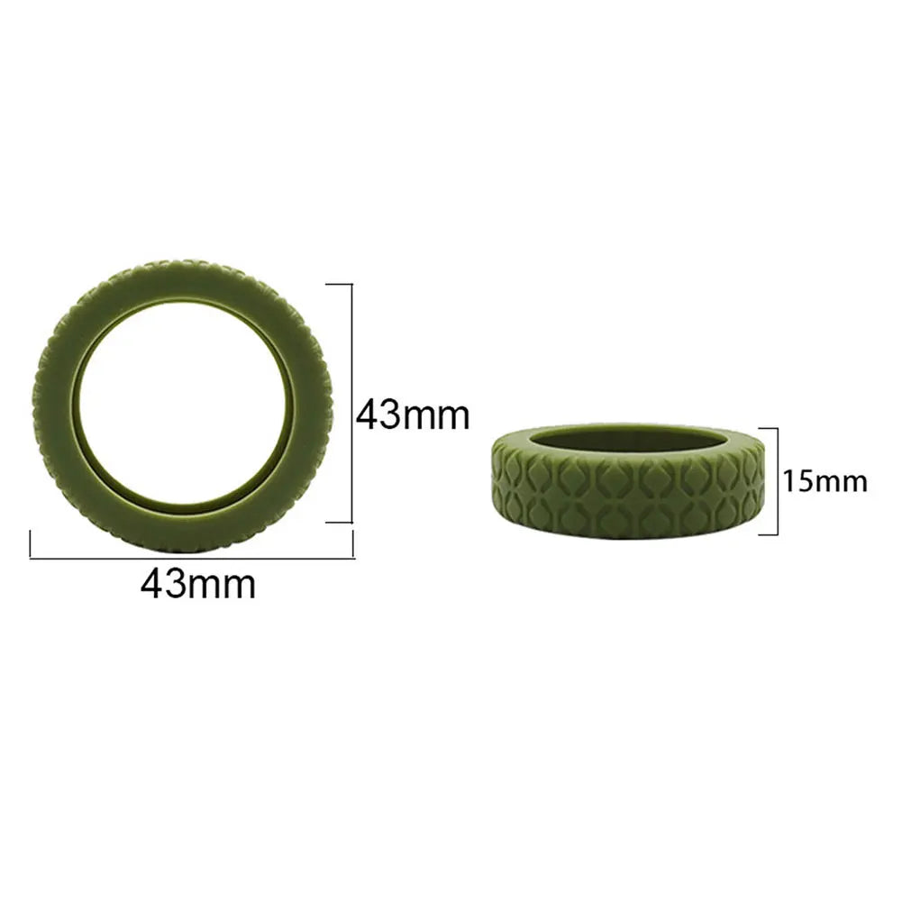 Silicone Luggage Wheel Protector Covers