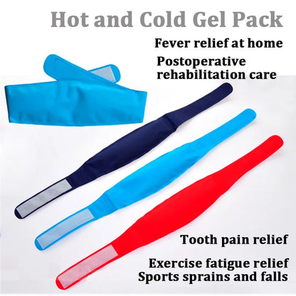 Reusable Hot & Cold Gel Headband Compress