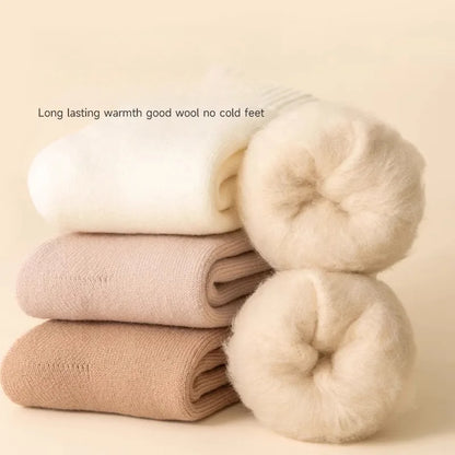 Women’s Wool Blend Thermal Socks 5 Pairs