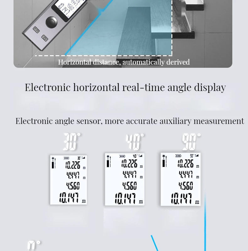 Smart Laser Distance Meter 30M