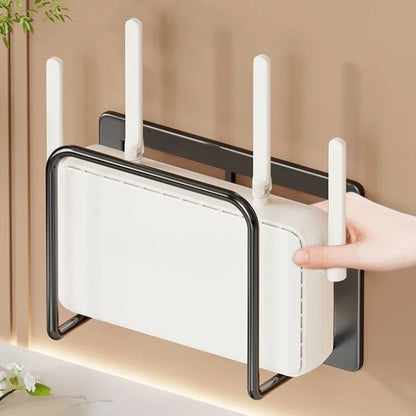 Wall-Mounted WiFi Router Shelf