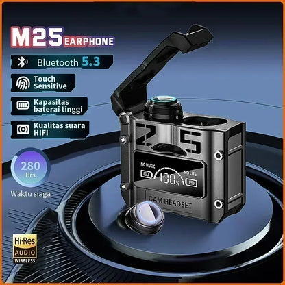 M25 Wireless Bluetooth Earbuds with LED Display
