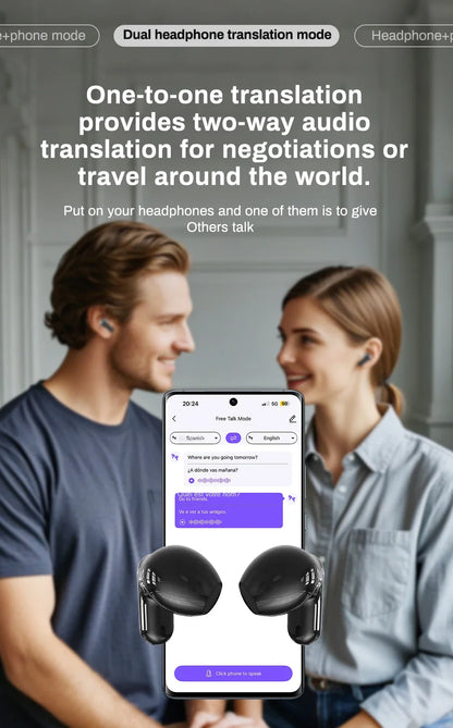 AI Translation Wireless Earbuds
