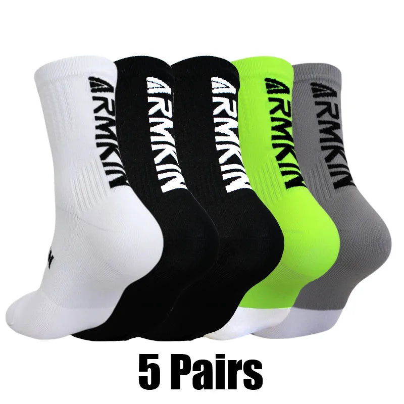 Cycling Compression Socks 5 Pairs
