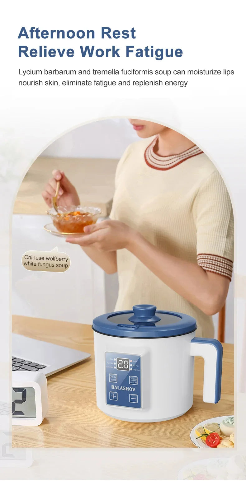 Mini Rice Cooker Steamer