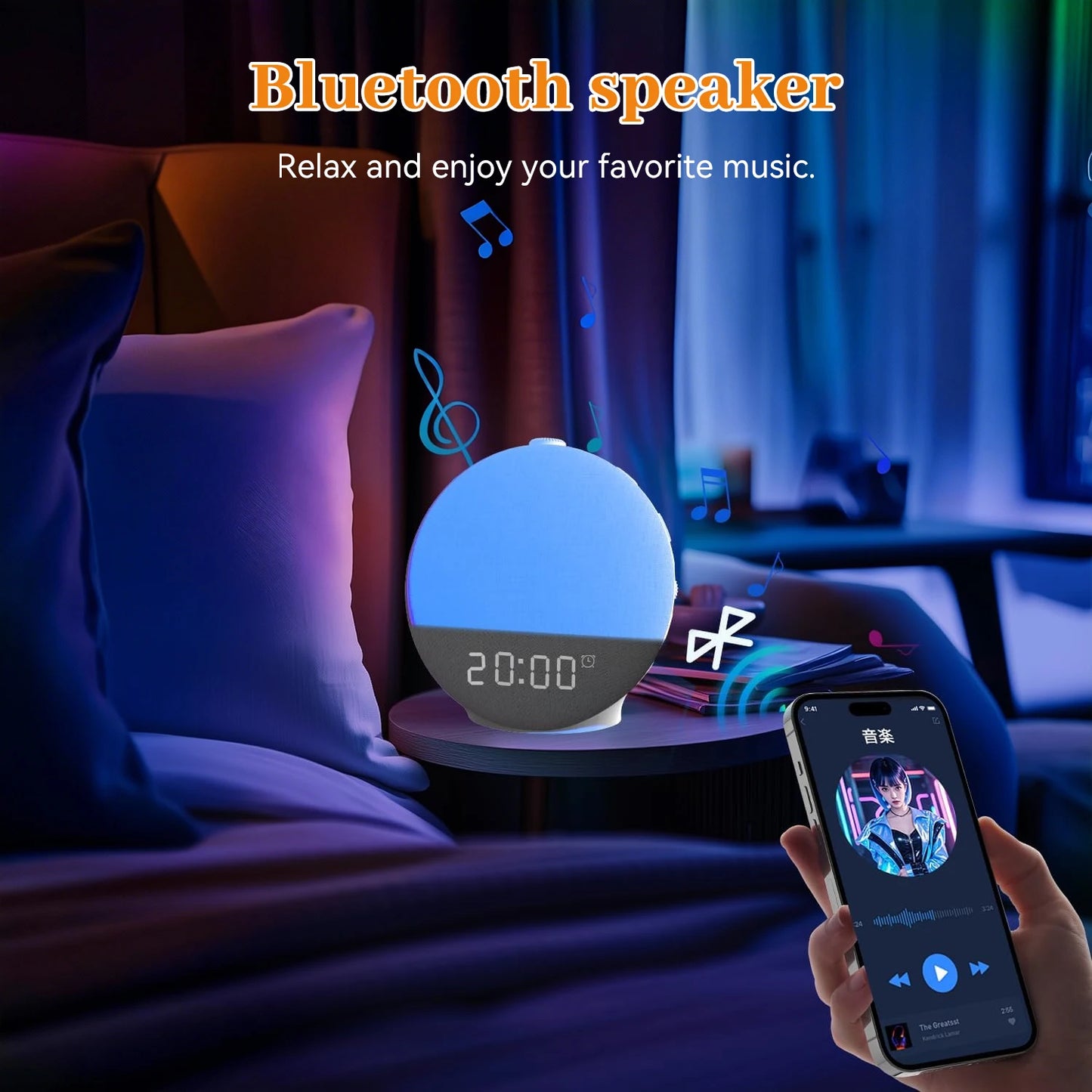 Sunrise Wake Up Light Alarm Clock