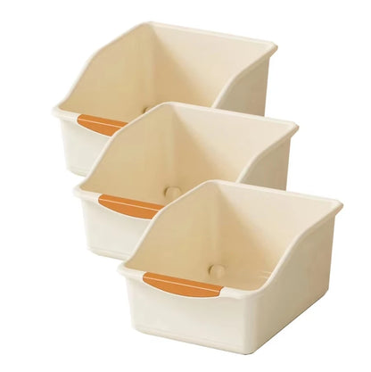 Multipurpose Plastic Storage Basket for Home Organization