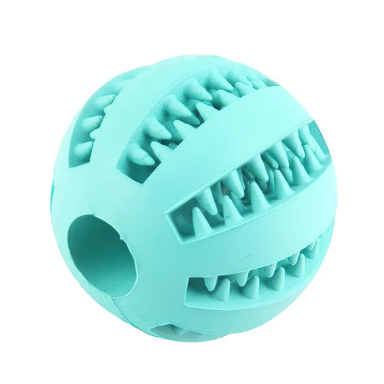 Interactive Treat Dispensing Dog Ball