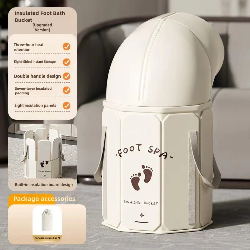 Portable Folding Foot Bath Bucket