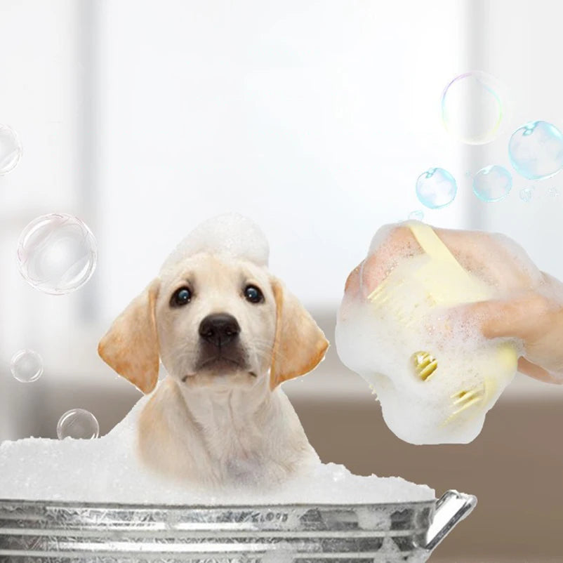Pet Bath Massage Brush