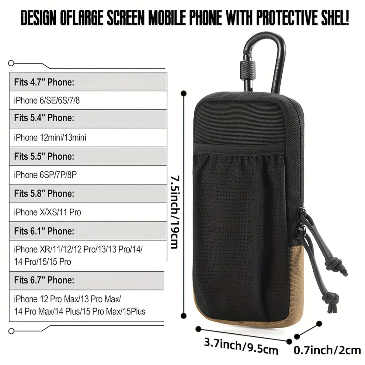 Outdoor Hiking Waist & Mobile Phone Bag