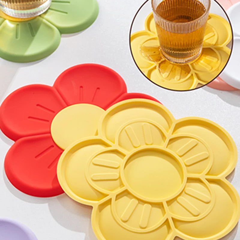 Cherry Blossom Insulation Pad Silicone Cup