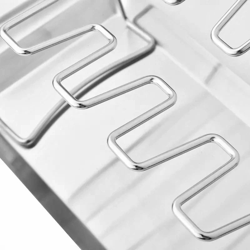 Stainless Steel Chicken Leg Rack with Drip Tray