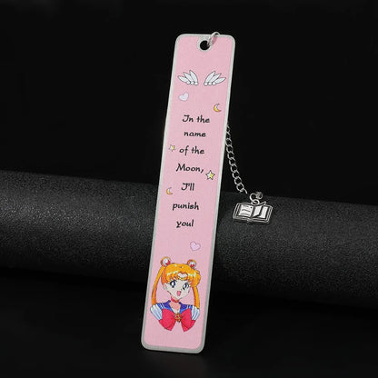 Moon Princess Warrior Metal Bookmark Set