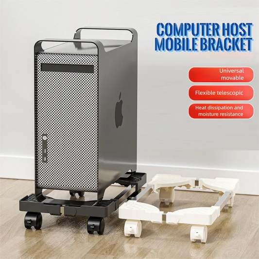 Adjustable Mobile PC Tower Stand