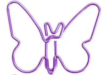 Decorative Butterfly Bookmark Paper Clips