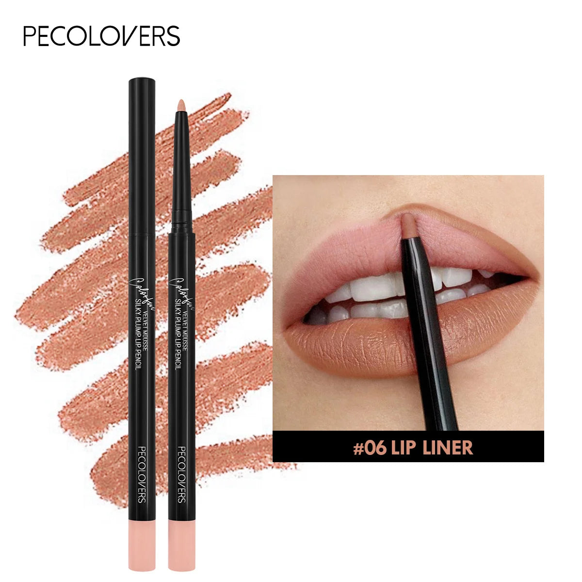Waterproof Matte Lip Liner Pencil