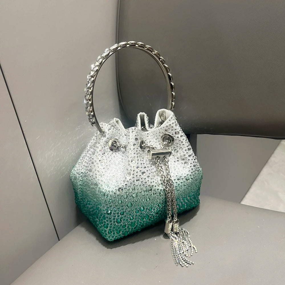 Rhinestones Evening Clutch Bag