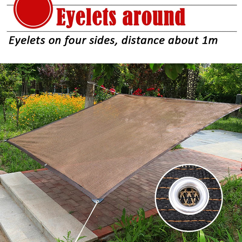 Heavy-Duty UV-Resistant Shade Cloth for Gardens, Pergolas & Greenhouses