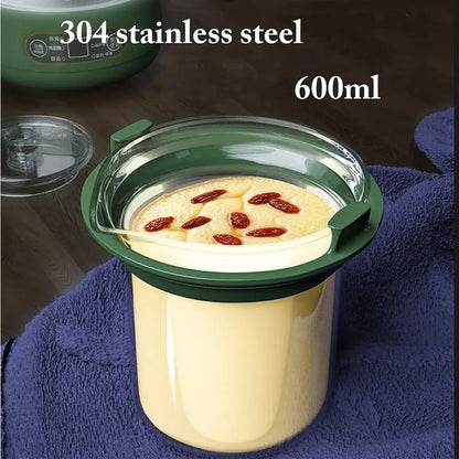 Portable Glass Stew Pot