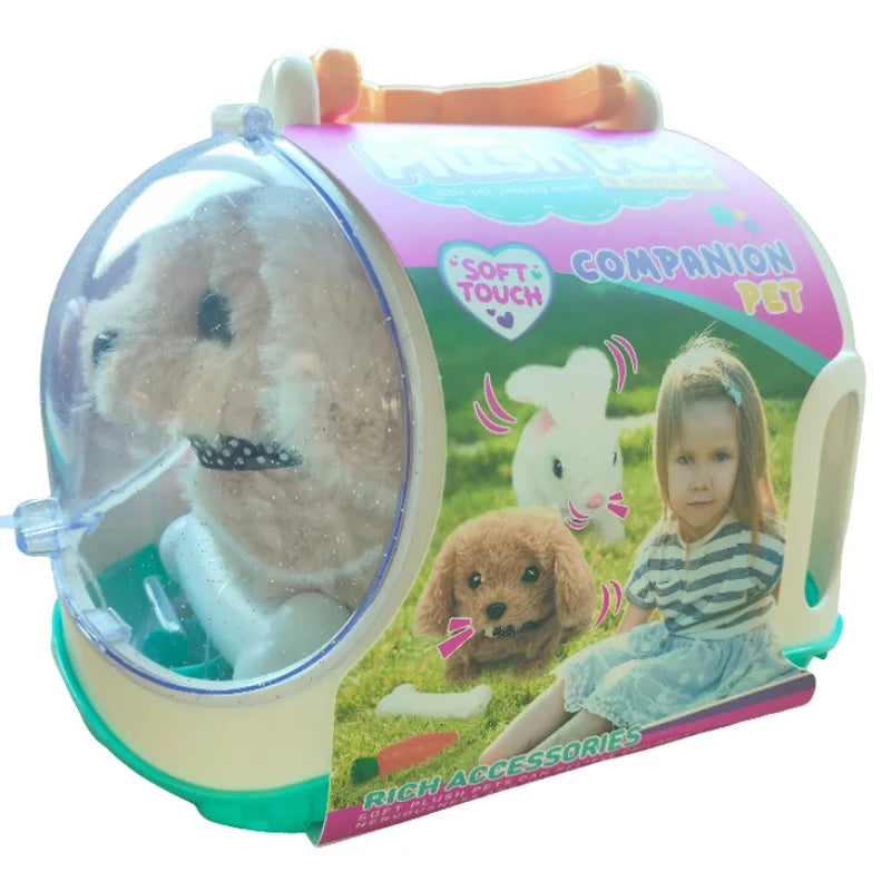 Electronic Walking Plush Puppy Toy