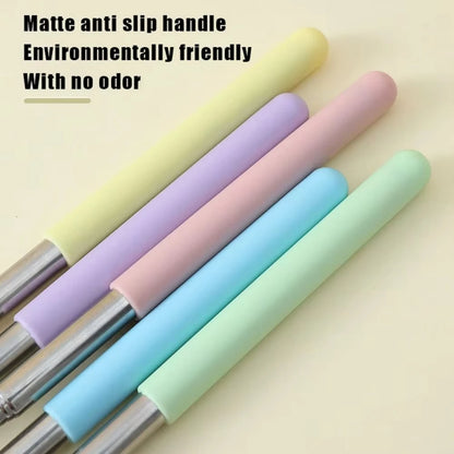 Stainless Steel Telescopic Teaching Pointer with Finger Tip