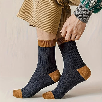 Men’s Breathable Mid-Calf Sports Socks 10 Pairs