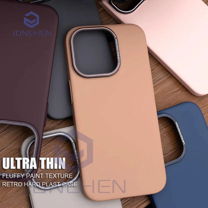 Retro Ultra Thin Matte Phone Case For iPhone