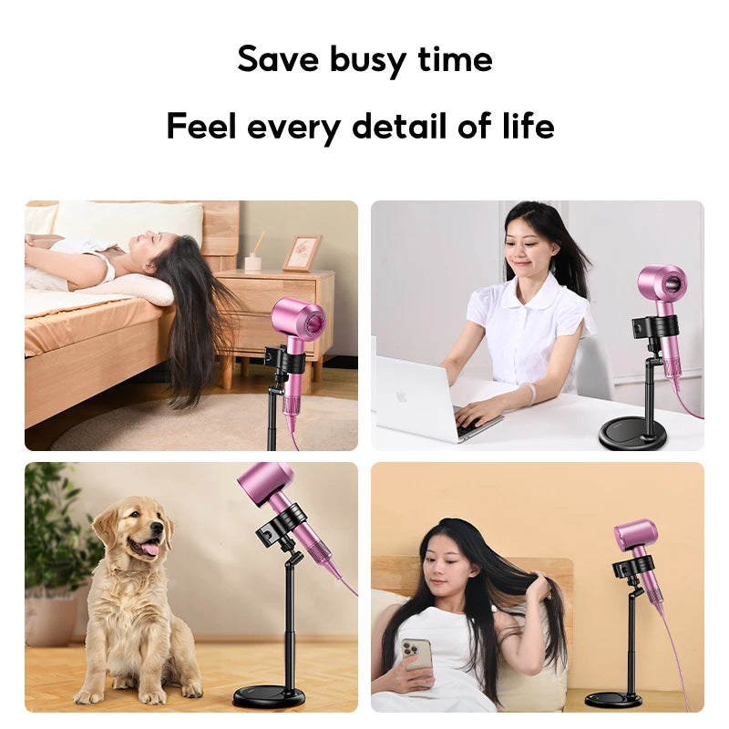 Easy Adjustable Hair Dryer Holder