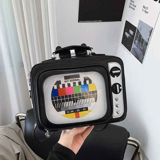 Permanently Retro TV Crossbody Handbag