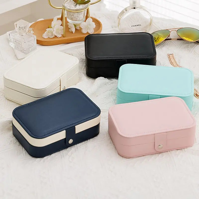 Portable Travel Jewelry Organizer Case