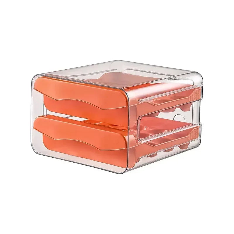 Stackable Refrigerator Egg Storage Drawer