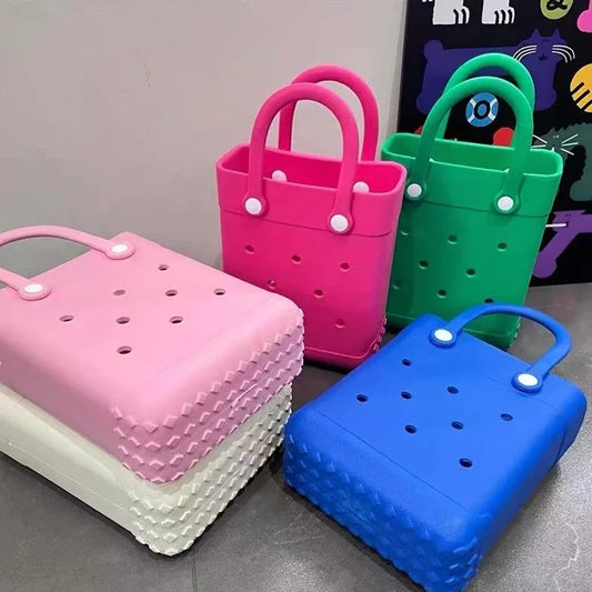Portable EVA Beach & Cosmetic Organizer Bag
