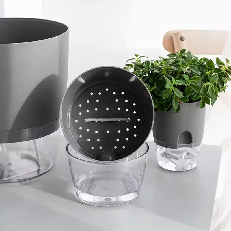 Self-Watering Hydroponic Plant Pot