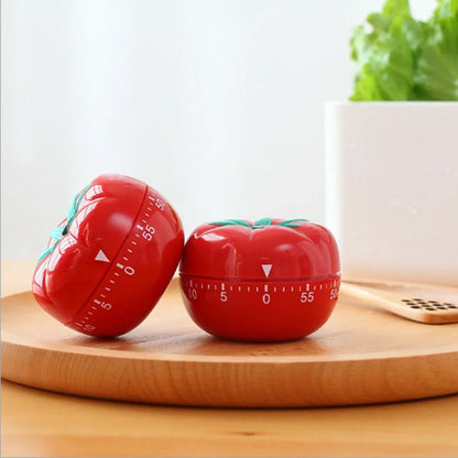 Tomato Kitchen Timer – Mechanical Countdown Reminder