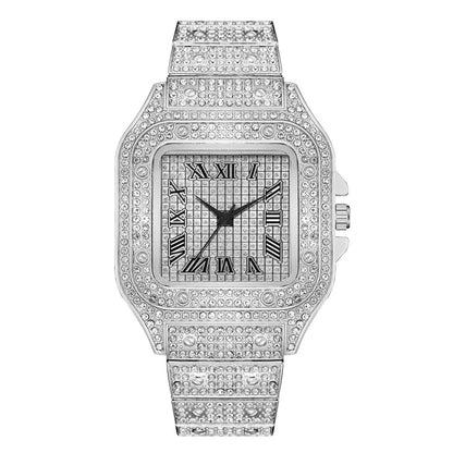 Men's Luxury Roman Numeral Quartz Business Watch