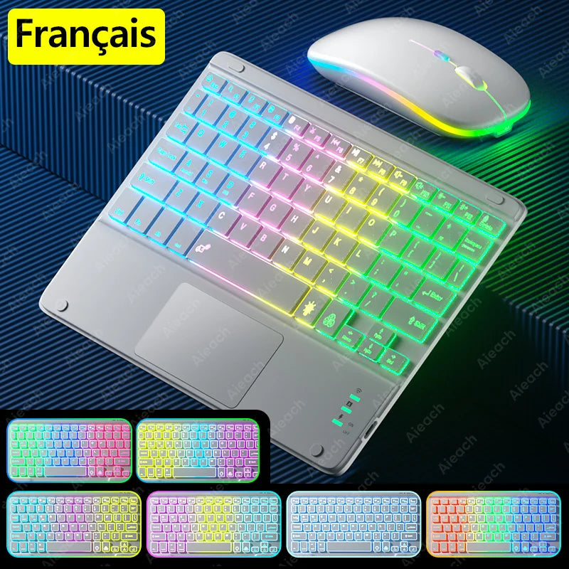 Wireless Bluetooth Keyboard with Touchpad