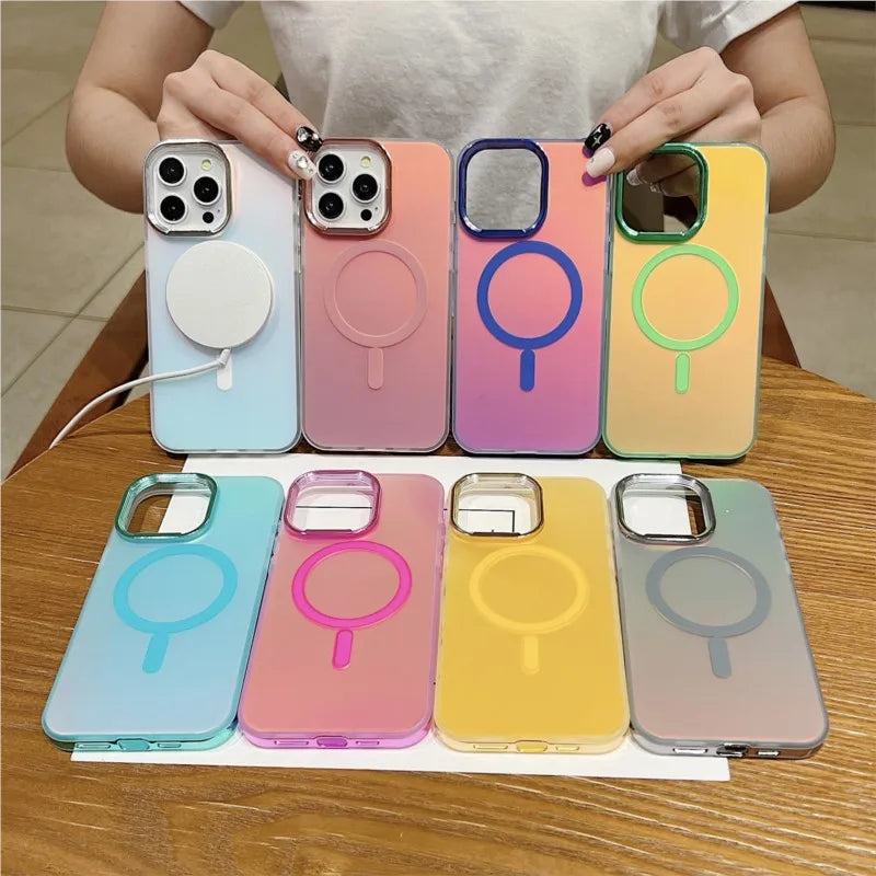 Luxury Matte Mobile Phone Case for iPhone