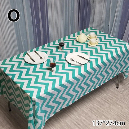 Plastic Disposable Tablecloth
