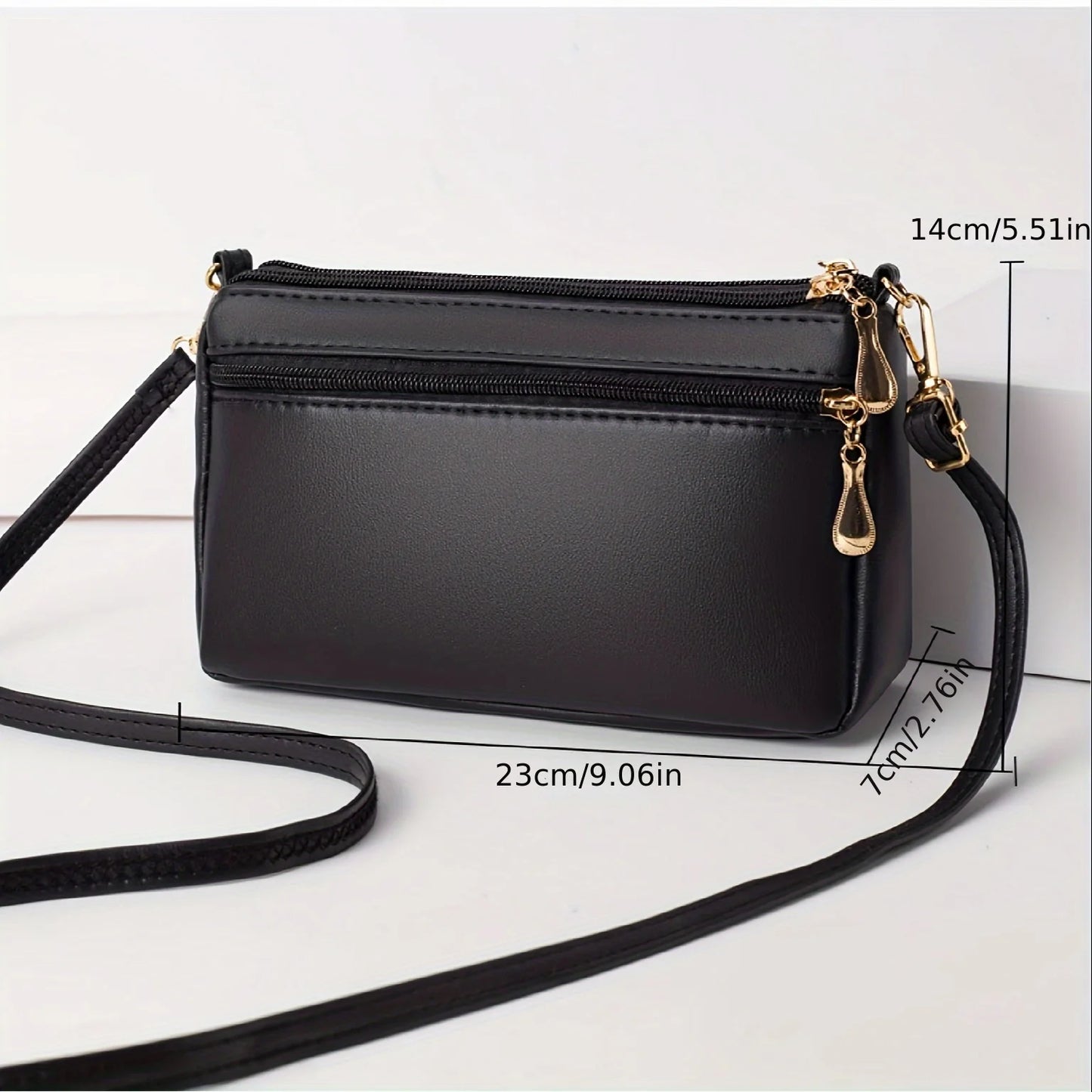 Quilted Handbag with Tassel & Phone Wallet Storage