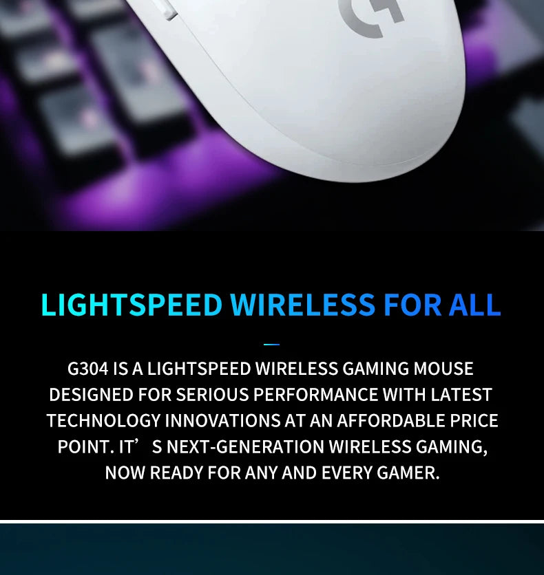 Logitech G304 LIGHTSPEED Wireless Gaming Mouse