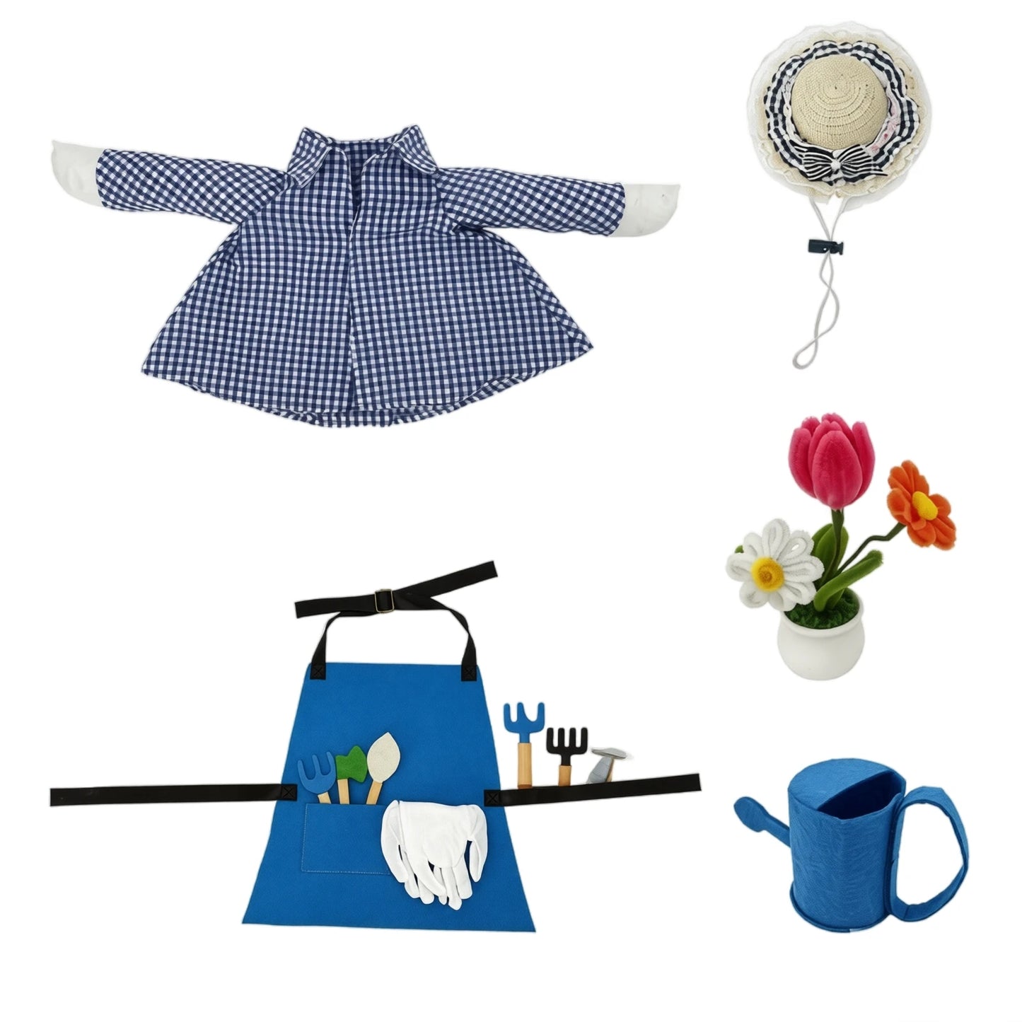Garden Porch Goose Gardener Costume Set