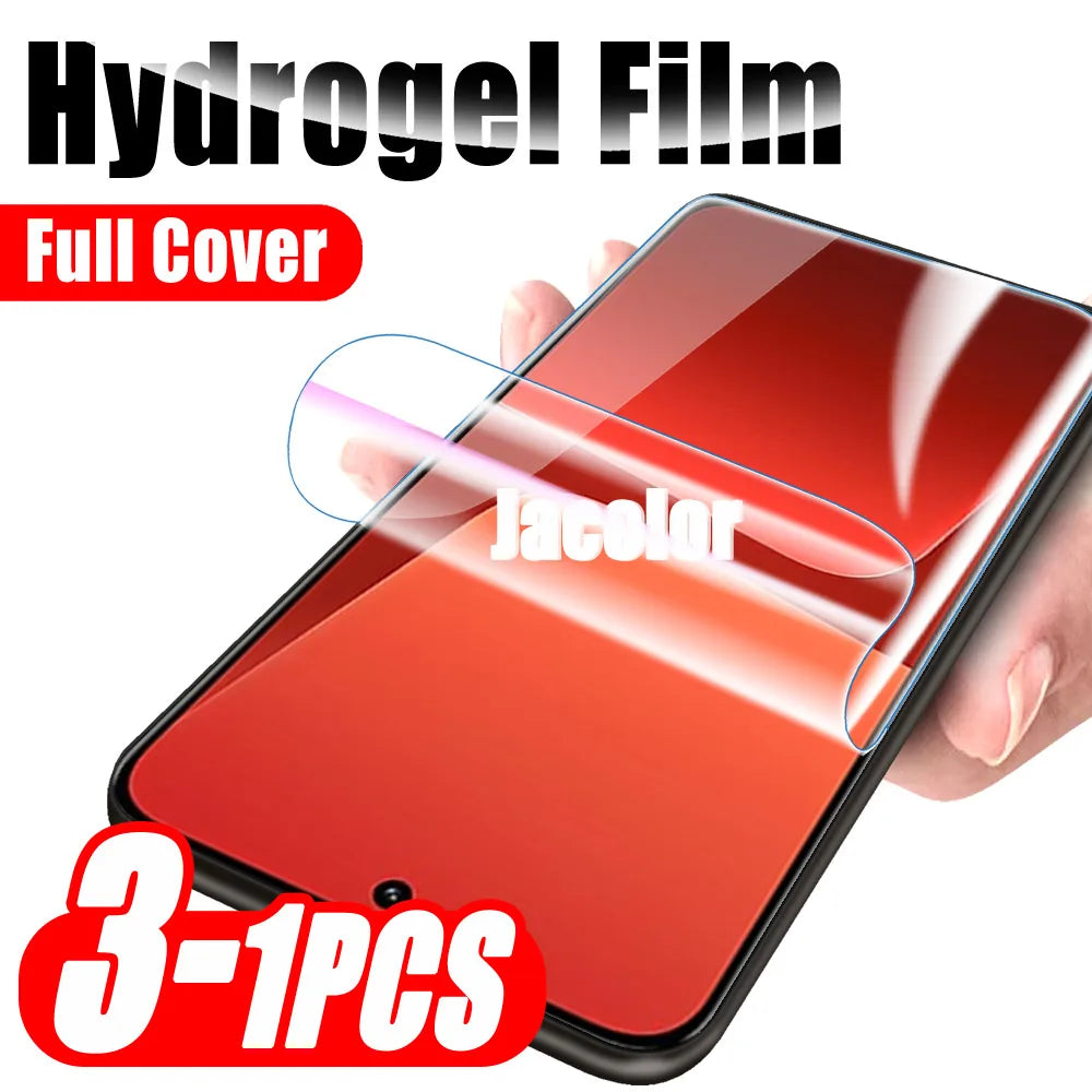 1-3Pcs Hydrogel Film For Xiaomi 12 13 12T Pro